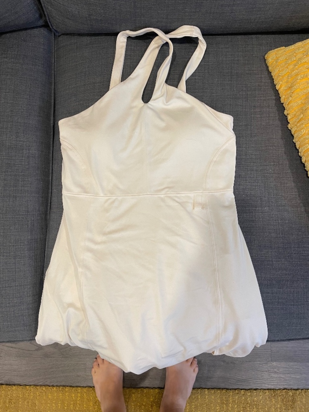 Girlfriend Collective Dress with built-in shorts